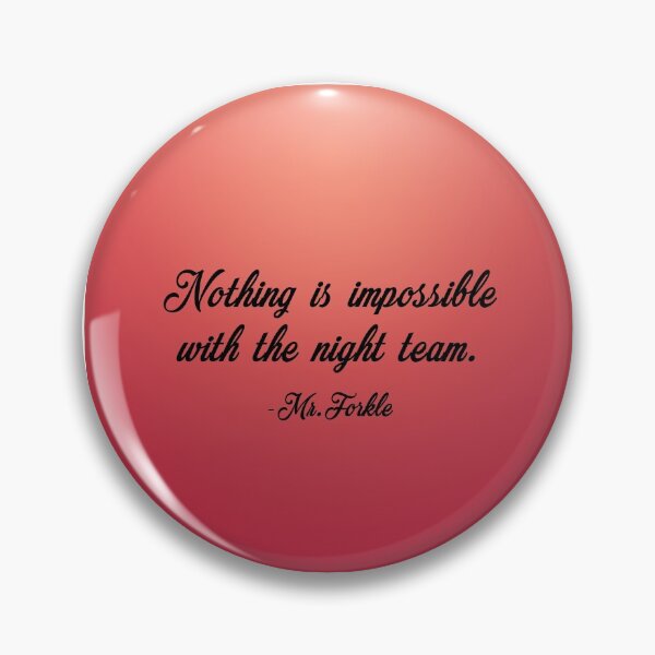 Item preview, LOVE MR FORKLE - Nothing is impossible designed and sold by corbrand.