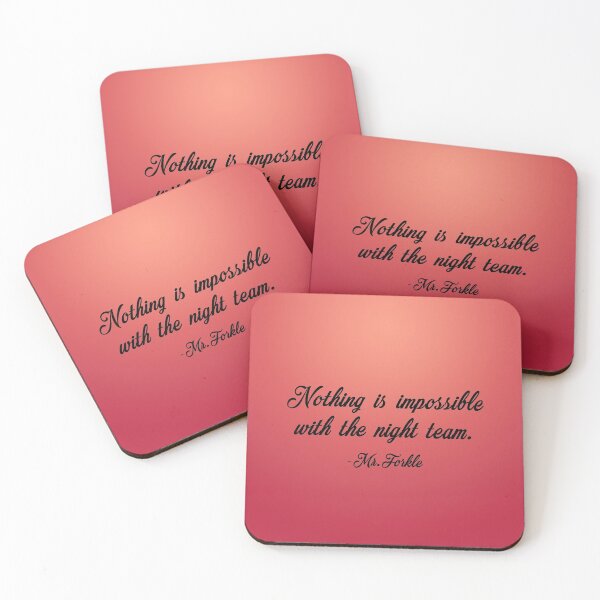 Item preview, LOVE MR FORKLE - Nothing is impossible designed and sold by corbrand.
