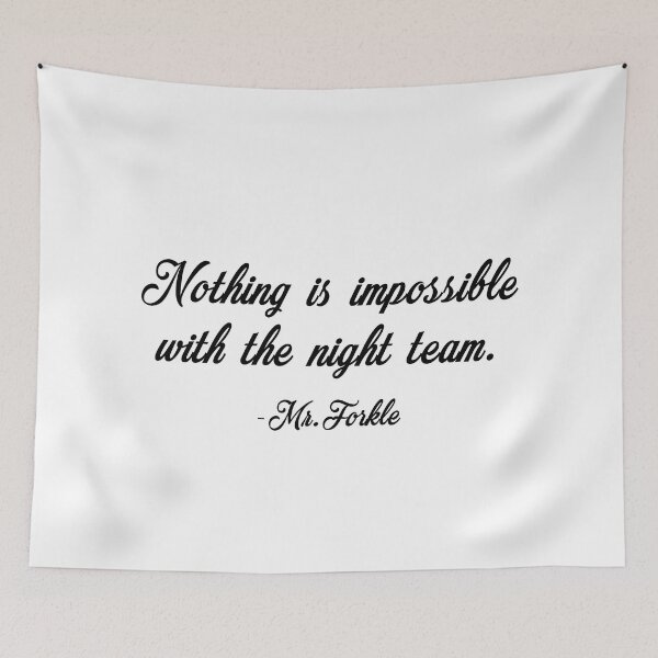 Item preview, LOVE MR FORKLE - Nothing is impossible designed and sold by corbrand.