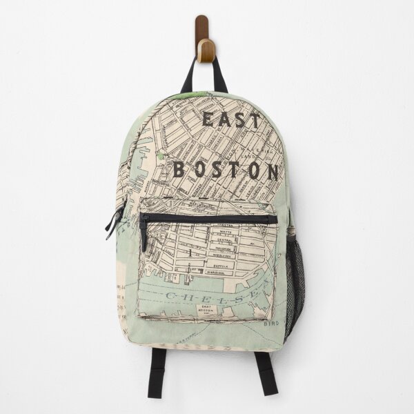Item preview, Vintage East Boston, Winthrop & Chelsea MA Map (1896) designed and sold by BravuraMedia.