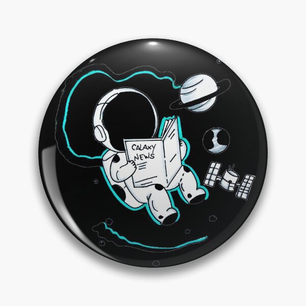 Item preview, Space news - original drawing designed and sold by Ingrid Orlando Zon.