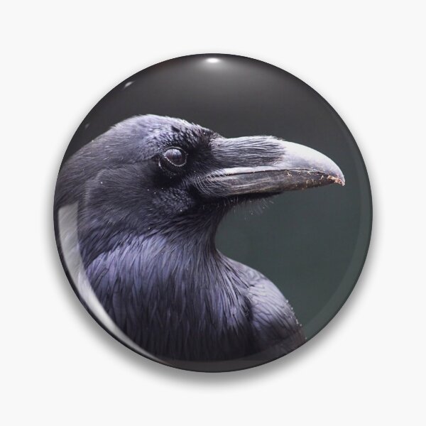 Item preview, Portrait Common Raven designed and sold by Jo Nijenhuis.