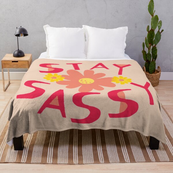 Item preview, Stay Sassy Boho Retro Print designed and sold by kirstenovich.