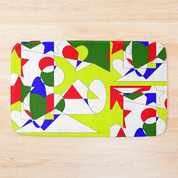 Item preview, asymmetry shapes and colors designed and sold by OSG369.
