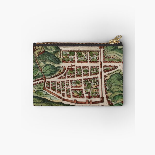 Item preview, Vintage Map of Edinburgh Scotland (1580) designed and sold by BravuraMedia.