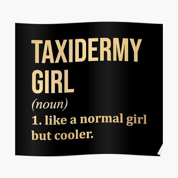 Taxidermy Posters Redbubble