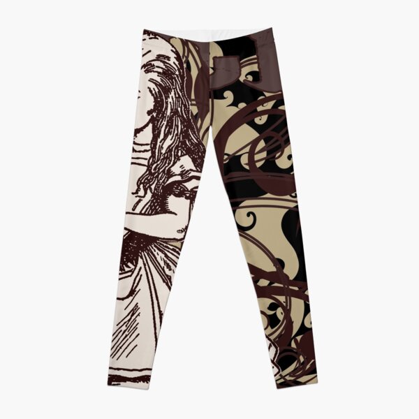 Alice In Wonderland Carnivale Style Leggings