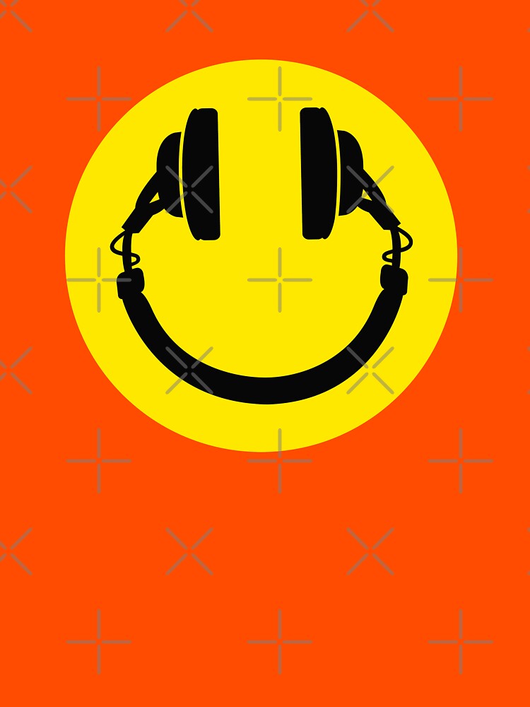 "Smiley headphones" Tshirt by LaundryFactory Redbubble