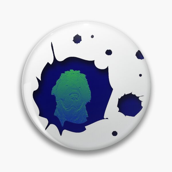 Item preview, Newfoundland dog blue designed and sold by Moonyflower.