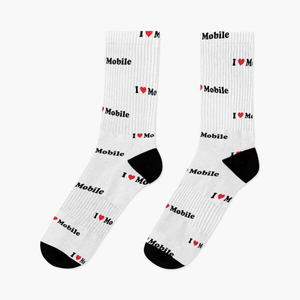 Item preview, I Love Mobile designed and sold by Novel Gifts.