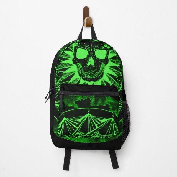 Item preview, Skull Inverted Neon Green designed and sold by alubner.