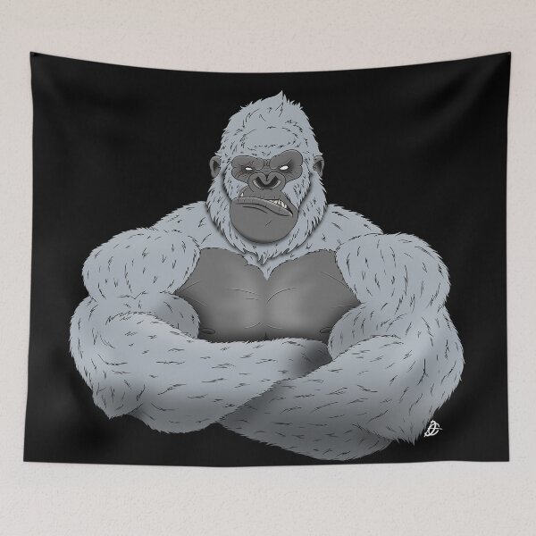 Item preview, Albino Angry gorilla designed and sold by Evans1998.