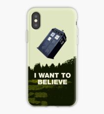 i want to believe iPhone Case