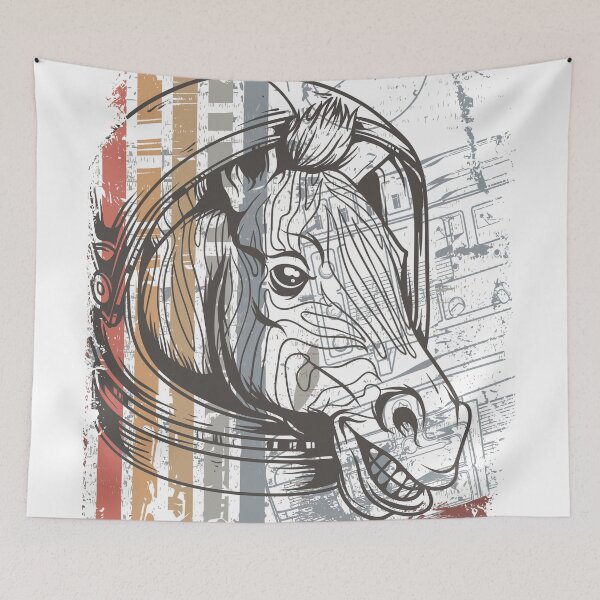 Item preview, Anstronaut zebra designed and sold by Reyu ..