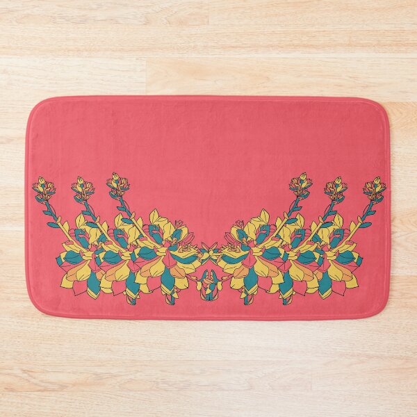 Item preview, Botanical frame digital design on red designed and sold by EarthyPlanty.
