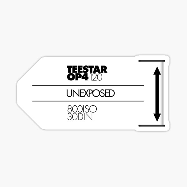 TeeSTAR 120 Unexposed Sticker