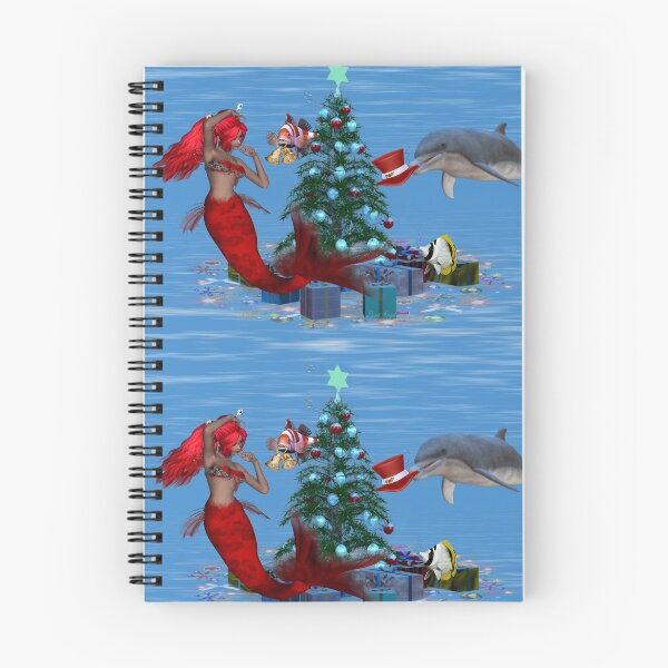 Item preview, Pause for Thought .. a mermaid christmas designed and sold by LoneAngel.