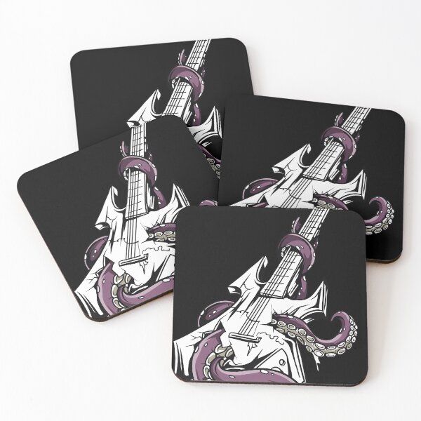 Item preview, Guitar Pierced by the Evil Octopus designed and sold by Reyu ..