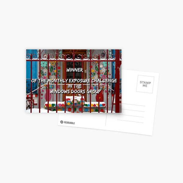 Banner windows & doors Postcard