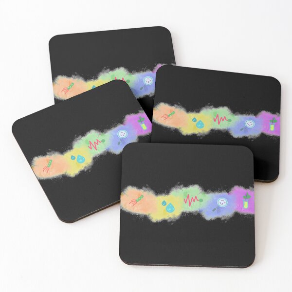 Item preview, Ecology Biology Rainbow Science Icons designed and sold by MoPaws.