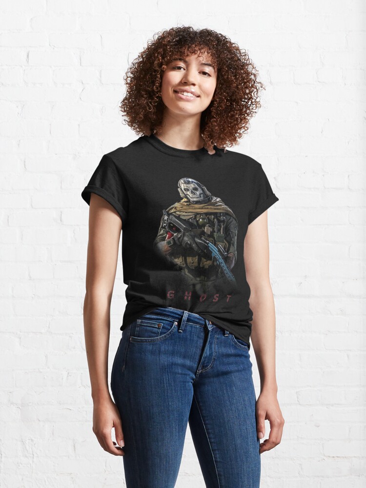 Alternate view of Warzone Ghost Classic T-Shirt