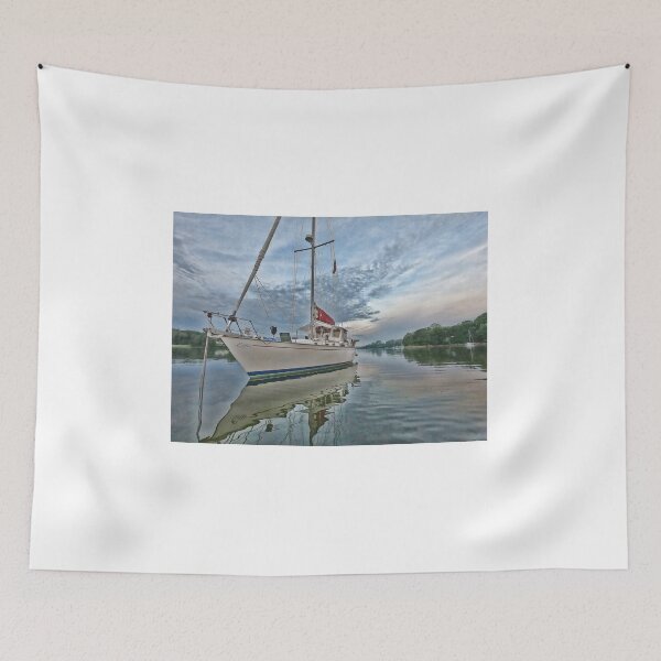 Item preview, Sailing Vessel Effie at anchor in Virginia designed and sold by Timothy Gass.