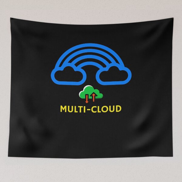 Artikelvorschau, Multi-Cloud entworfen und verkauft von SpooTeeDesign.