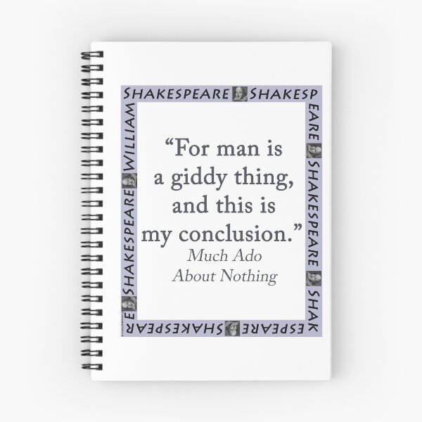 Item preview, For Man Is A Giddy Thing - Shakespeare designed and sold by CrankyOldDude.