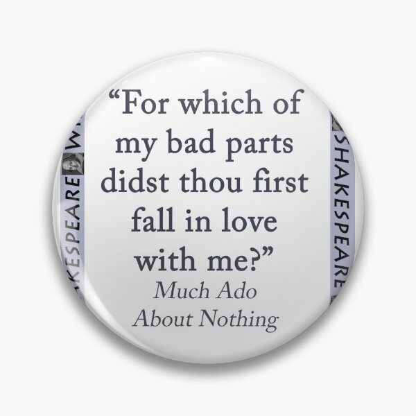 Item preview, For Which of My Bad Parts - Shakespeare designed and sold by CrankyOldDude.