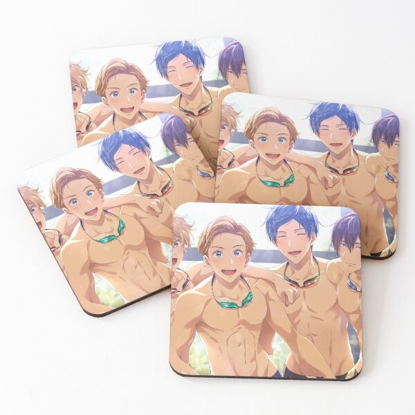Item preview, Free! boys 4 designed and sold by OtakuTeeSociety.