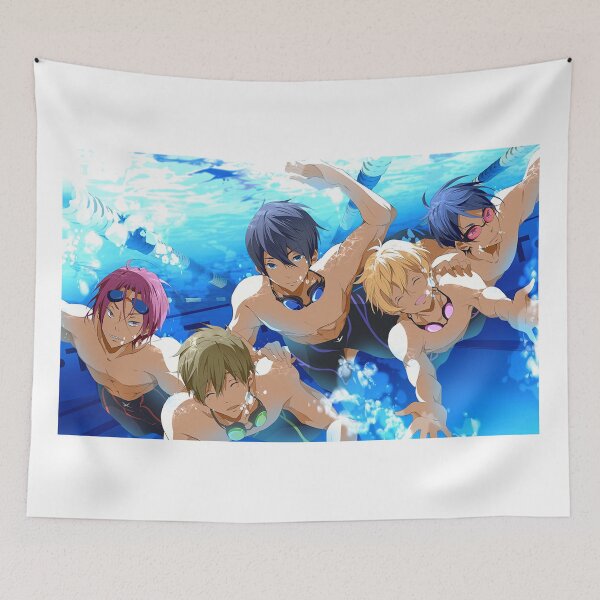 Item preview, Free! boys 5 designed and sold by OtakuTeeSociety.