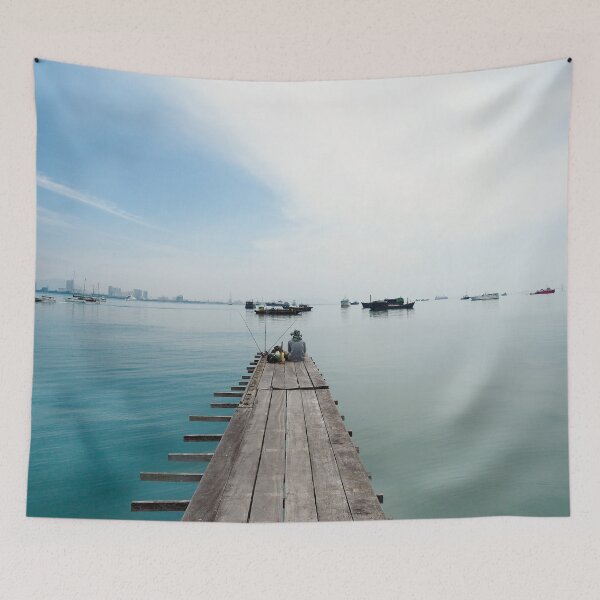 Item preview, Fishing Village, Clan Jetty Horizon designed and sold by yappei.