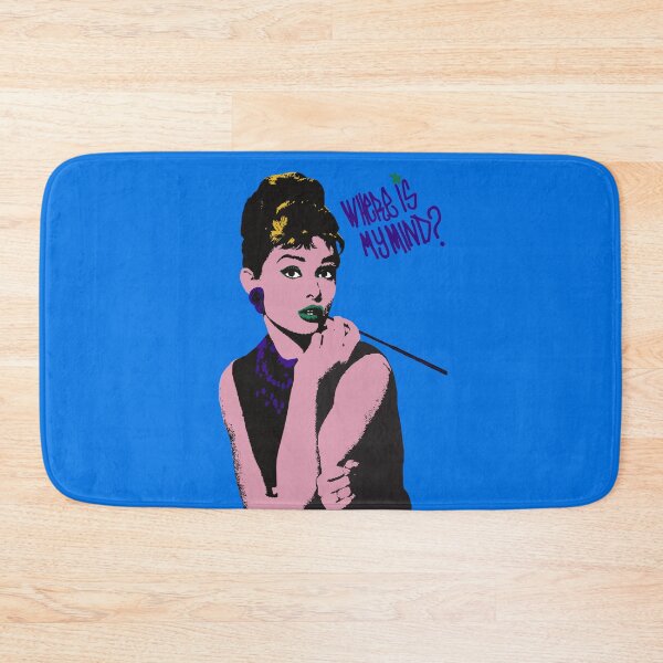 Item preview, Audrey Hepburn, Where is my Mind?, blue color designed and sold by Koalaslifestyle.