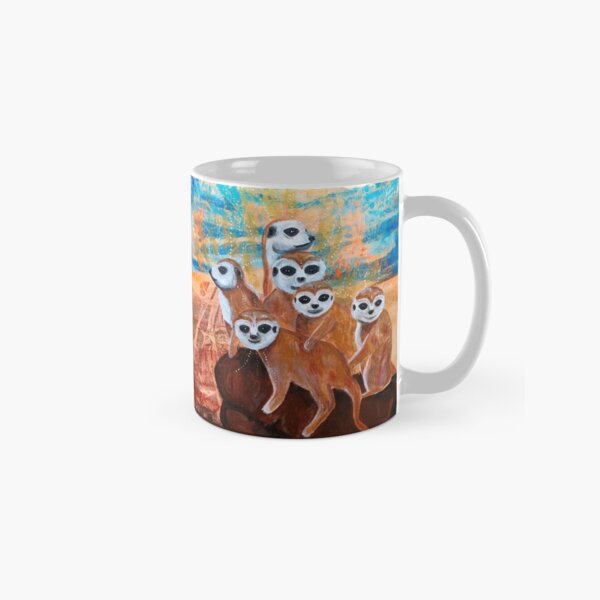 Krafttier Erdmännchen Tasse (Standard)