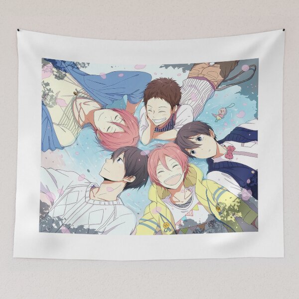 Item preview, Free! boys 7 designed and sold by OtakuTeeSociety.