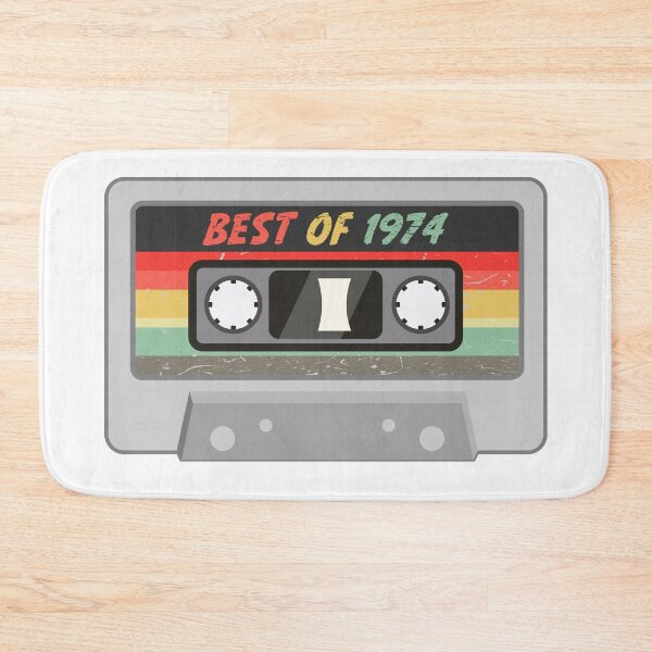 Item preview, 47th Birthday Gifts Year Old - Vintage 1974 cassette tape designed and sold by totorino23.