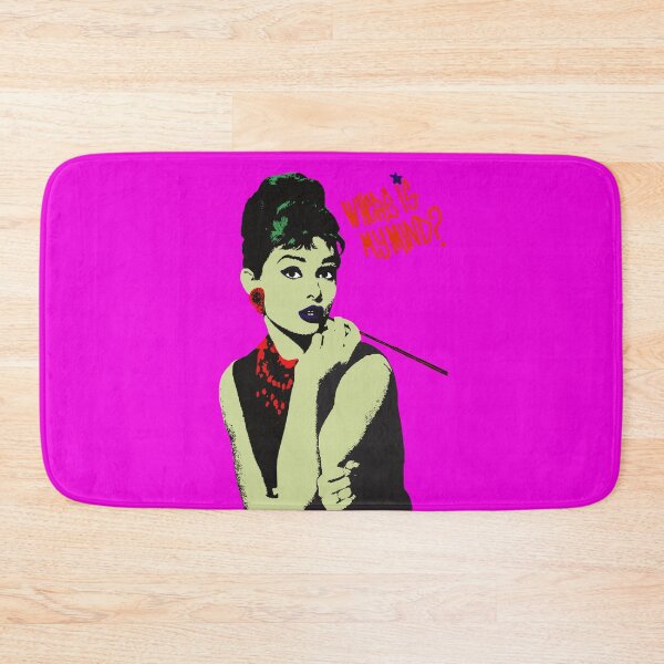 Item preview, Audrey Hepburn, Where is my Mind?, pink color designed and sold by Koalaslifestyle.