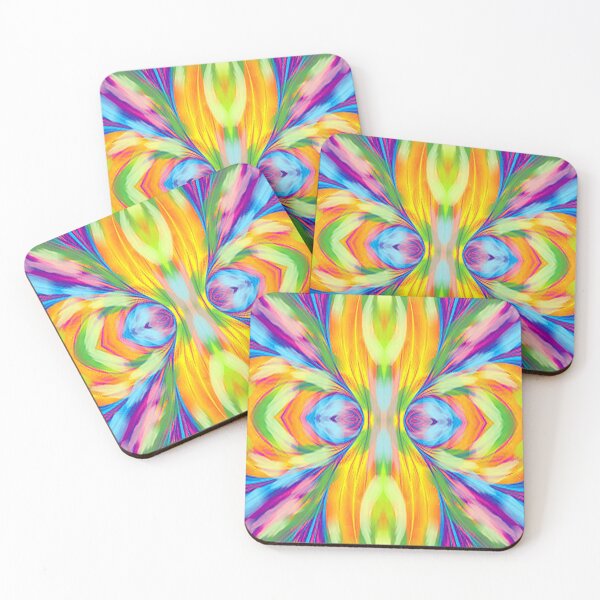 Item preview, Tropical colors , psychedelic Arte Abstracto, abstract art design designed and sold by Adri Barnard.