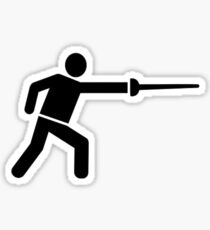 fencing Sticker