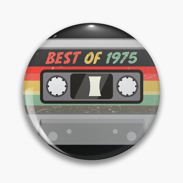 Item preview, 46th Birthday Gifts Year Old - Vintage 1975 cassette tape designed and sold by totorino23.