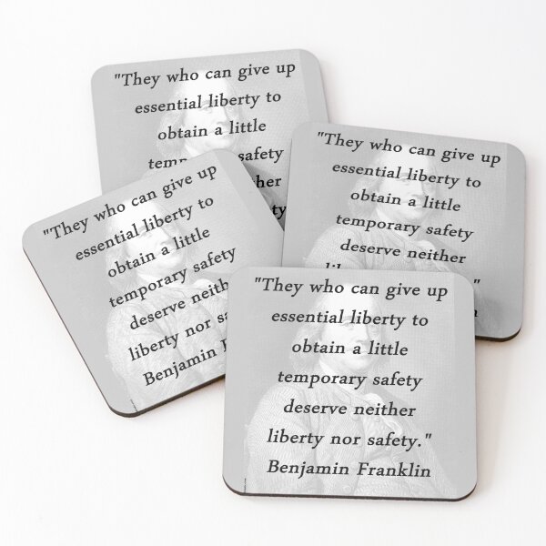 Item preview, Franklin - Essential Liberty designed and sold by CrankyOldDude.