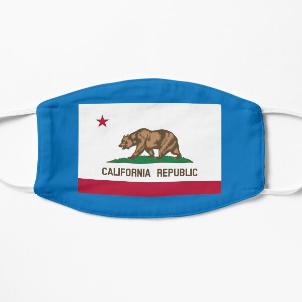 California Flag Gifts, Stickers & Products Flat Mask