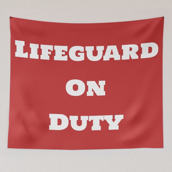 Item preview, Lifeguard On Duty designed and sold by Water Sports and Safety.