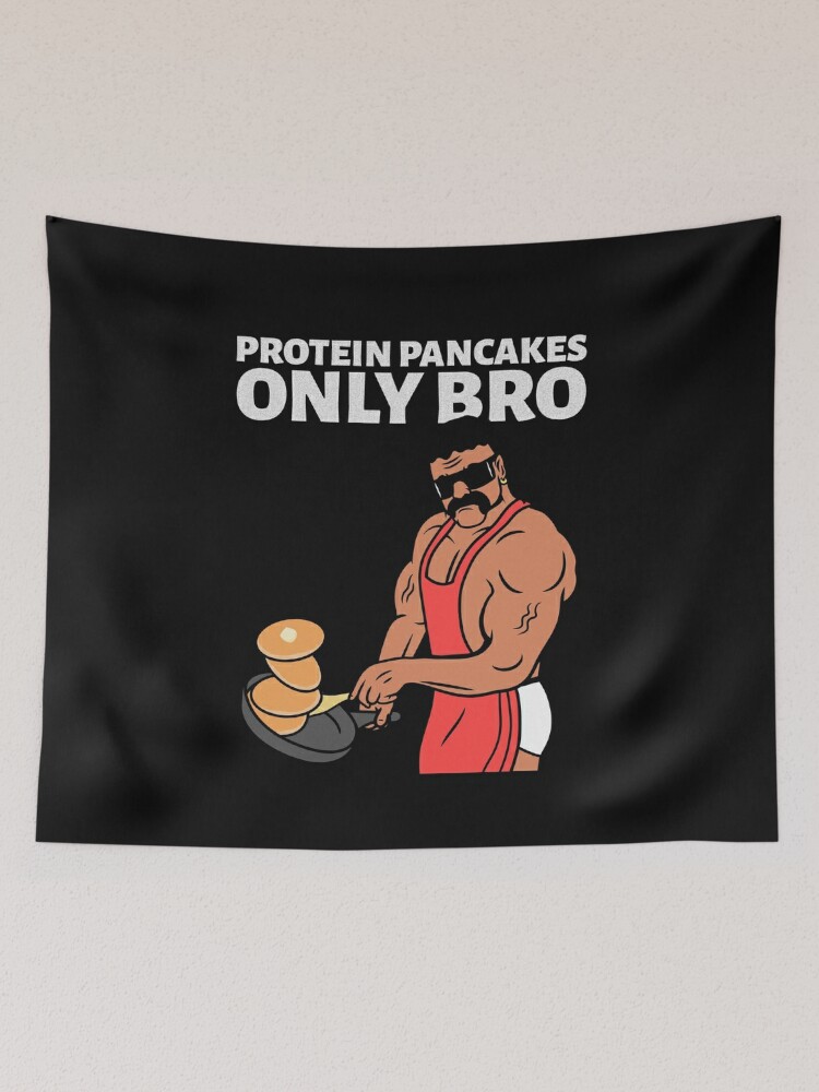 Gym bro Protein pancakes only | Kids T-Shirt