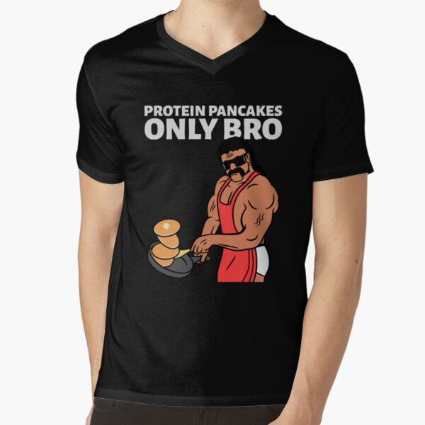 Gym bro Protein pancakes only | Kids T-Shirt