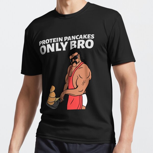 Gym bro Protein pancakes only | Kids T-Shirt