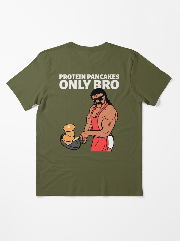 Gym bro Protein pancakes only | Kids T-Shirt