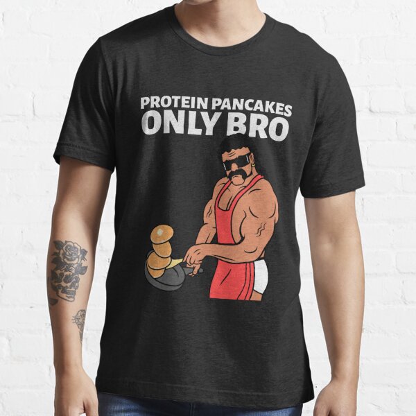 Gym bro Protein pancakes only | Kids T-Shirt