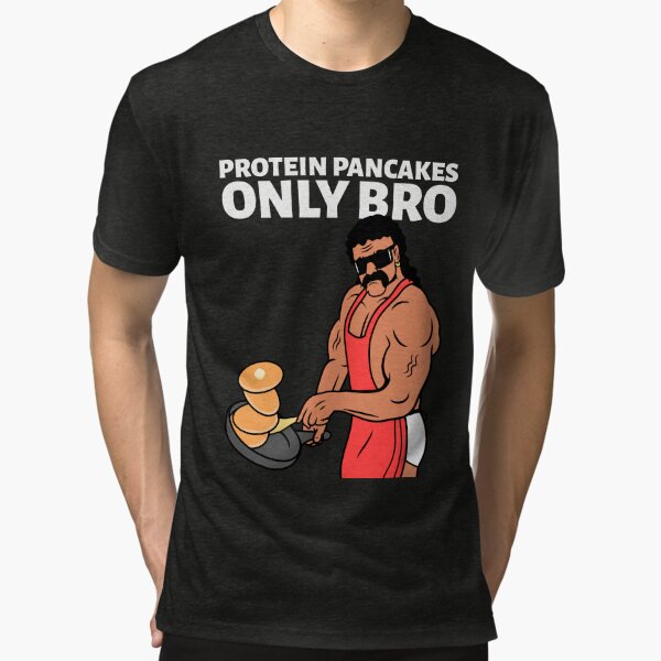 Gym bro Protein pancakes only | Kids T-Shirt