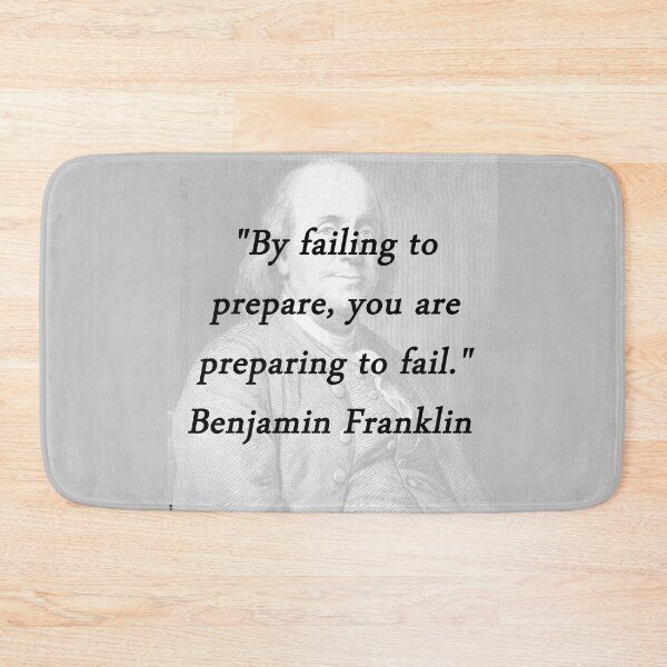 Item preview, Franklin - Failing to Prepare designed and sold by CrankyOldDude.